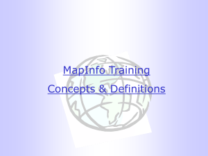 Map Info Training