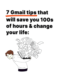 7 Email Tips 