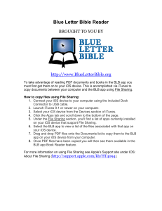 Blue Letter Bible Reader