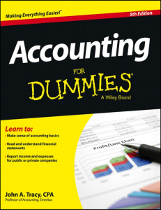 Accounting For Dummies 5th edition( PDFDrive )
