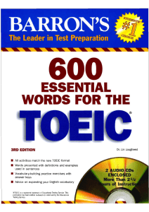 600 Essential Words for the TOEIC (Lin Lougheed) (Z-Library)