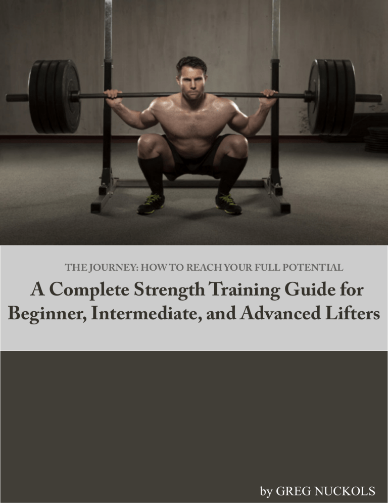 A Complete Strength Training Guide