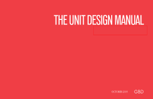 Unit Design Manual - GBD-1