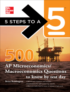 500 Must-Know AP Microeconomics Macroeconomics Questions