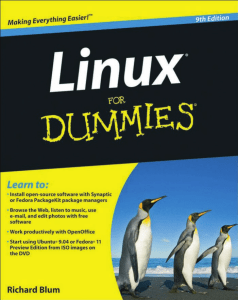 Linux Dummies 9th