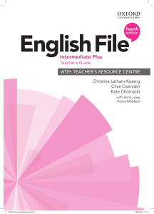 EnglishFile 4th edition Intermediate Plus TG