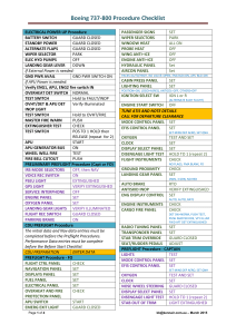 B737-800-CHECKLIST