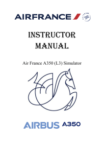 A350 Instructor Manual