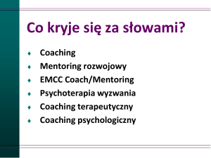 coaching w at poznań 2016