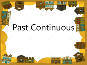 past-continuous