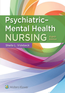 Psychiatric-Mental Health Nursing (8th ed.)