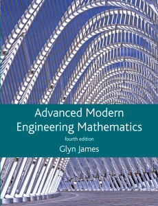 Glyn James, David Burley, Dick Clements, Phil Dyke, John Searl - Advanced Modern Engineering Mathematics, 4th Edition  -Prentice Hall (2011)