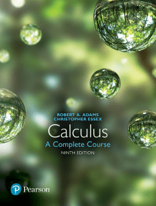 Calculus A Complete Course Ninth Edition by Robert A. Adams and Christopher Essex (2)