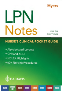 Ehren Myers - LPN Notes  Nurse’s Clinical Pocket G 230430 171928