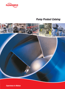 pump product catalog