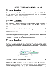 Physics Assignment: Mechanics & Thermodynamics Problems