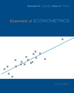 Essentials of Econometrics (Gujarati, Damodar N, Porter, Dawn C.) (z-lib.org)