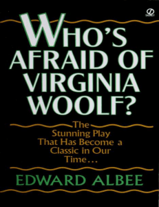 Whos Afraid of Virginia Woolf 