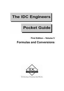 Formula pocket guide