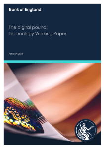 The digital pound (CBDC) - Technology Working Paper
