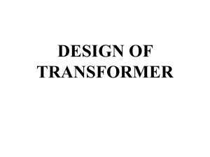 Design of transformer basic