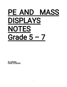 PE NOTES Gr5-7