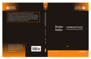 Marketing Management Kotler
