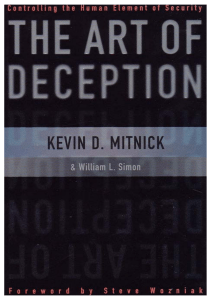 Kevin Mitnick - The Art Of Deception