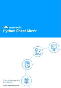 Python Cheatsheet 1652199790