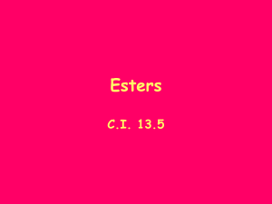CI13.5(Esters)