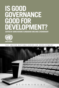 The United Nations Series on Development Jomo Kwame Sundaram, Anis