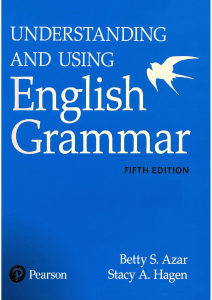 Understanding and Using English Grammar. 2016 5th Edition