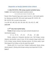 Raqamlar-va-harifiy-ifodalar-bilan-ishlash