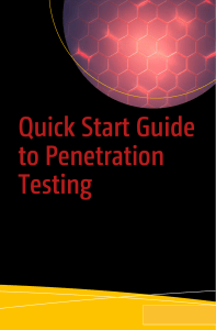 Penetration Testing Guide