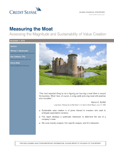 Michael Mauboussin - Measuring the Moat