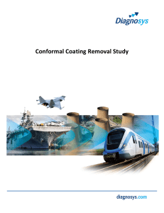 conformal coating removal study