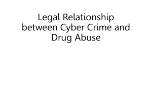 Cybercrime and Drug