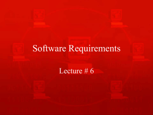 SRE Lecture 6