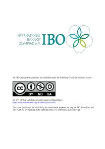 IBO 2017 Theoretical Exam A (1)