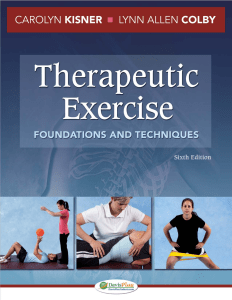 Kisner-2012-Therapeutic exercise   foundations