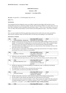 BLDB1003 Structures Assessment 1 Brief 2023