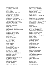 Vernacular Terms for Architecture Philip