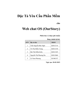Slide - PTYCPM- Tài liệu đặc tả OS Chat (latest) - Copy