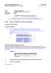 RP-212708 SID on AI-ML for Air Interface RevMarks FINAL round conclusion