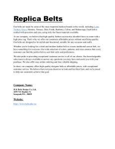 Replica Belts