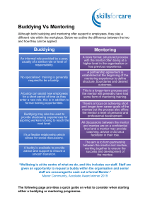 Buddying-Vs-Mentoring