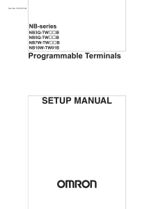 NB-Series-Setup-Manual