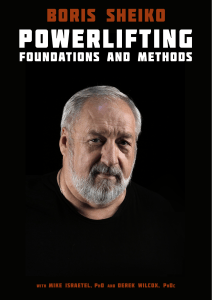 Boris Sheiko - Powerlifting Foundations And Methods