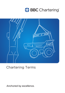 BBC Chartering Terms