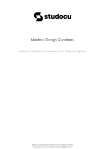 machine-design-questions